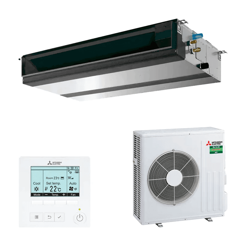 Kanal-Klimaanlage Mitsubishi Electric MGPEZ-71VJA 7,1 kW 24000 BTU