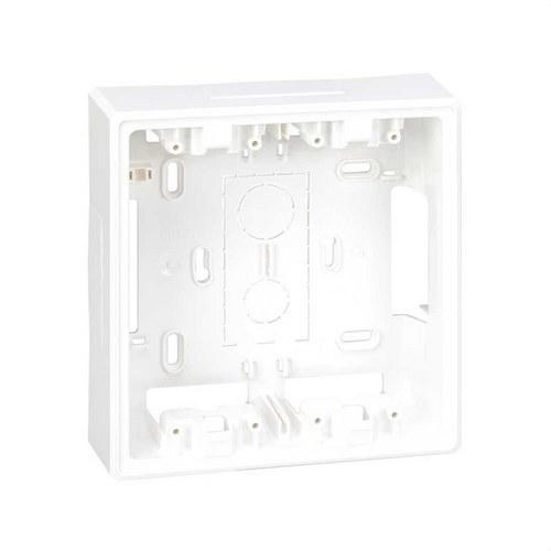 Surface Wall Box Base for 2 Double Elements White Simon 500 Cima with reference 51050002-030 from the brand SIMON