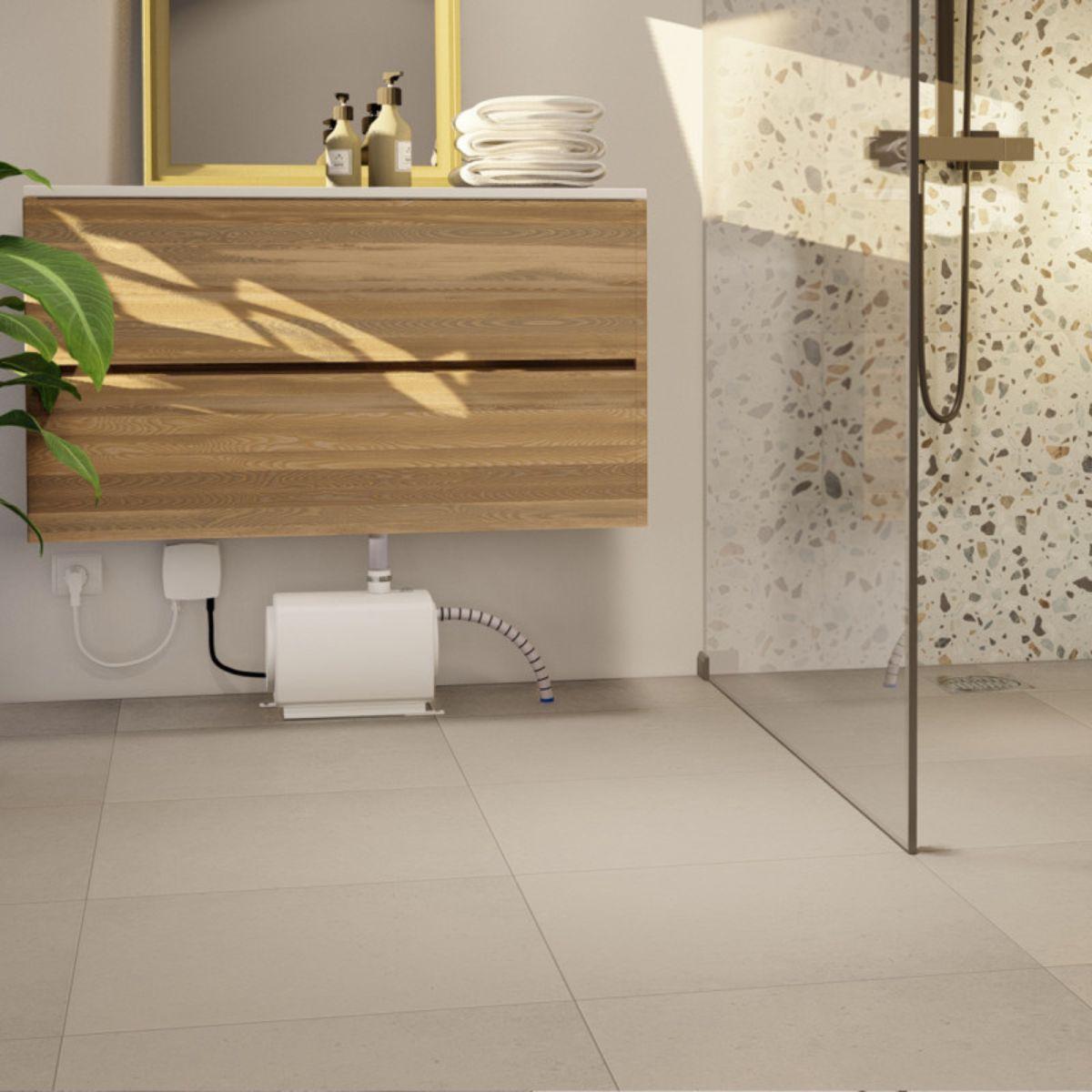 Ansaugpumpe mit Sumpf für Dusche SFA Sanifloor+ 1 mit der Referenz HIFLOOR1 von der Marke SFA SANITRIT