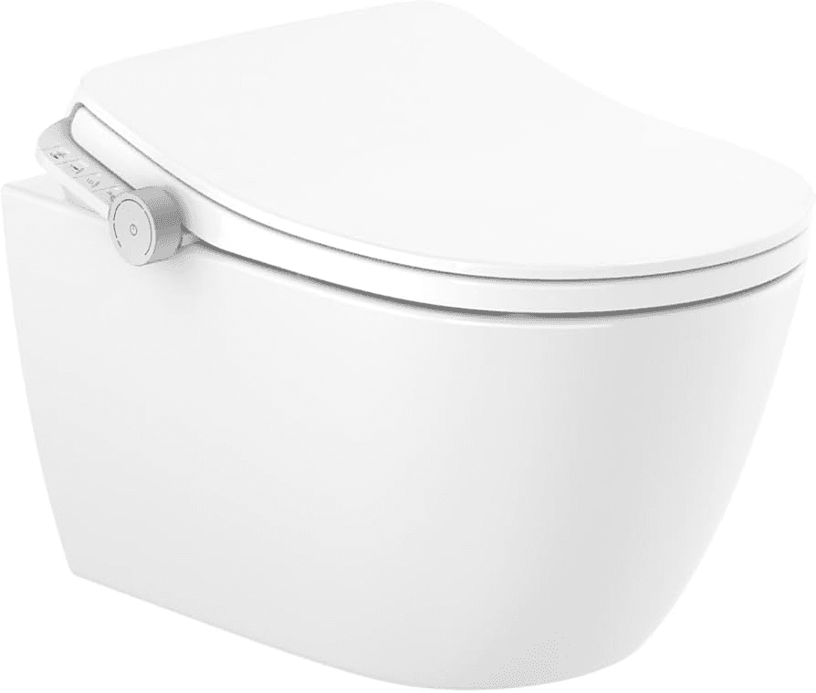 Wandhängendes Smart-WC Roca In-Wash® Ona Rimless mit der Referenz A803150S01 von der Marke ROCA