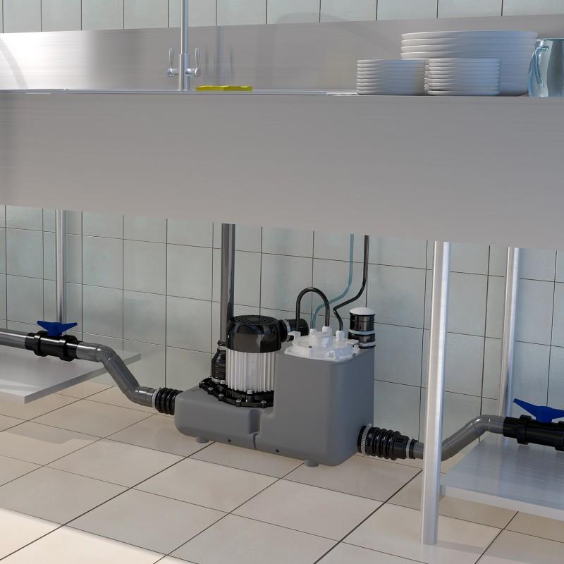 SFA SANICOM 1 Abwasserpumpe für stark beanspruchtes Grauwasser mit der Referenz 04COM1M von der Marke SFA SANITRIT