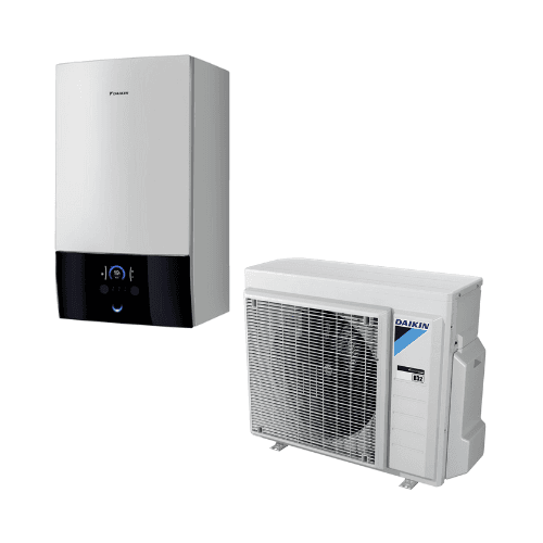 Daikin Altherma 3 Bibloc 6 kW Wandmontiertes Aerothermie-Set mit der Referenz EHBX08E6VERGA06EVH von der Marke DAIKIN