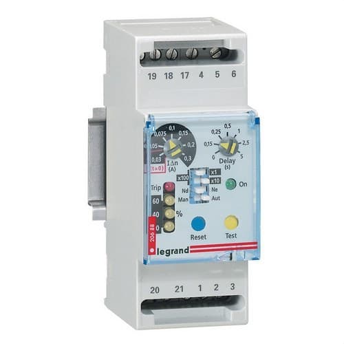 Differentialrelais 2 MODULE mit der Referenz 026088 von der Marke LEGRAND