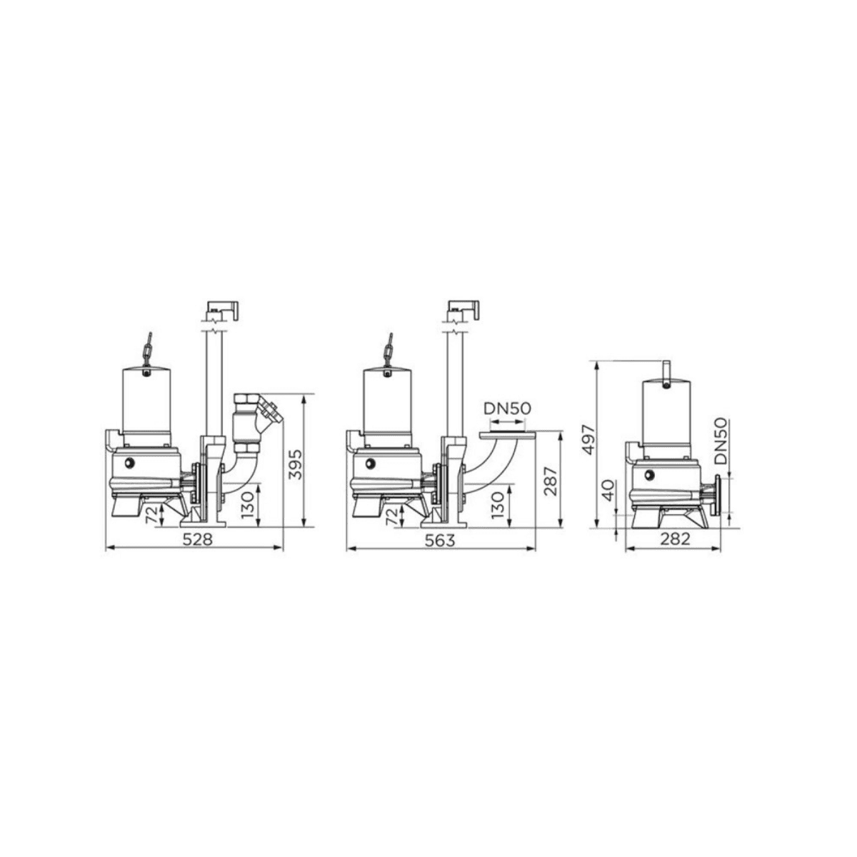 SFA Sanipump ZPG 71.3 T Three-Phase Submersible Pump with reference ZPG-004 from the brand SFA SANITRIT
